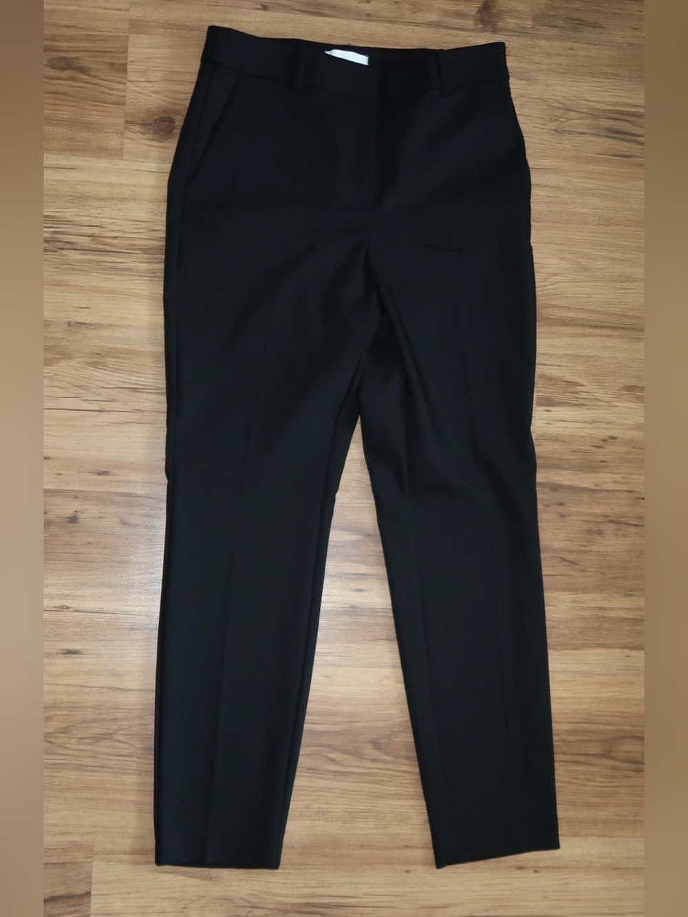 H&M Black Tailored Cigarette Ankle Trousers Size 6